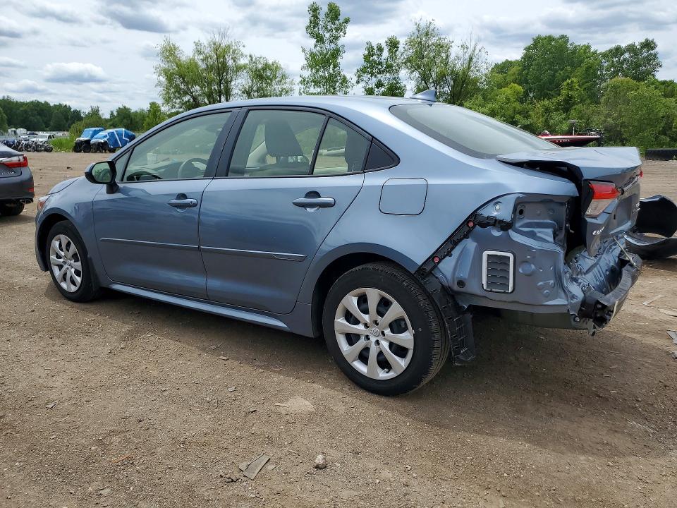 2025 Toyota VIN JTDBCMFE2SJ043116 COPART salvage auction — REAR END, Oh - Cert Of Title-Salvage, sold $8,100 on 2026-07-02 (photo 2)