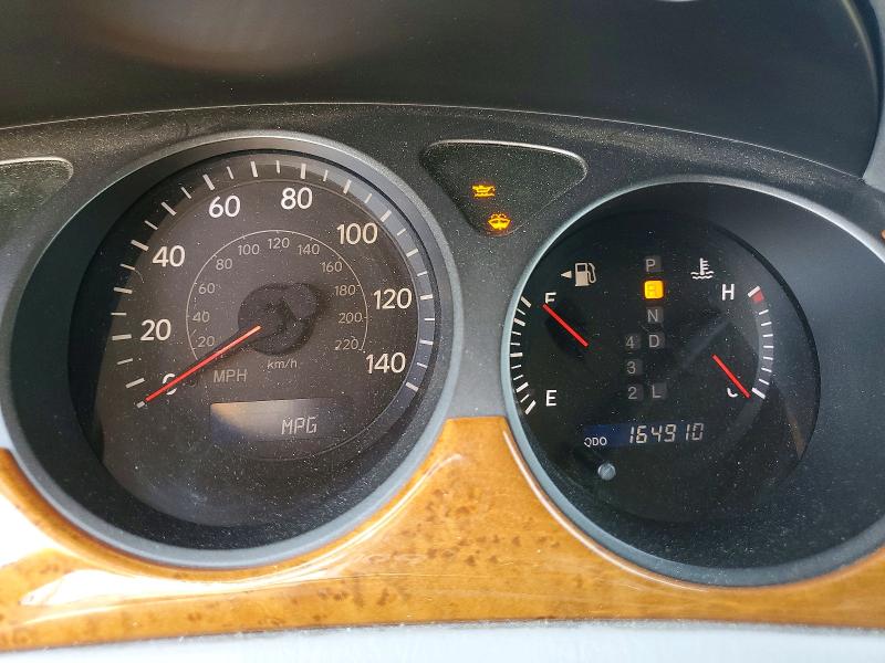 2006 Lexus Es 330 VIN JTHBA30G165147636 COPART salvage auction — FRONT END, CA - SALVAGE CERTIFICATE, sold $425 on 2026-07-15 (photo 9)