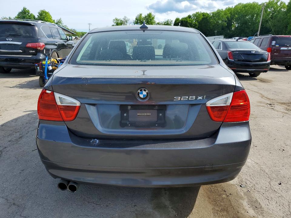2008 BMW 3 series VIN WBAVC73548KX90106 COPART salvage auction — FRONT END, NY - MV-907A SALVAGE CERTIFICATE, sold $325 on 2026-07-14 (photo 6)