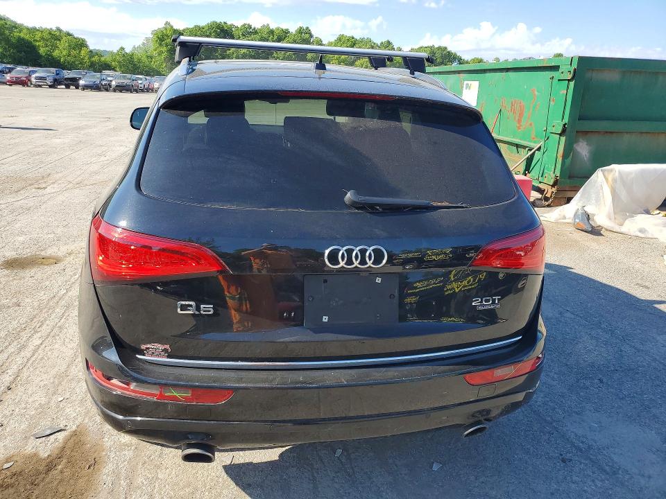 2016 Audi Q5 VIN WA1L2AFP0GA123541 COPART salvage auction — FRONT END, Oh - Cert Of Title-Salvage, sold $1,000 on 2026-07-16 (photo 6)