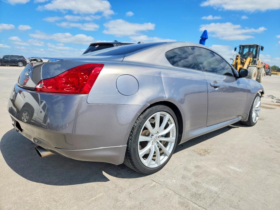 2008 Infiniti G37 VIN JNKCV64E58M125876 COPART salvage auction — FRONT END, Tx - Salvage Vehicle Title, sold $1,600 on 2026-07-13 (photo 3)