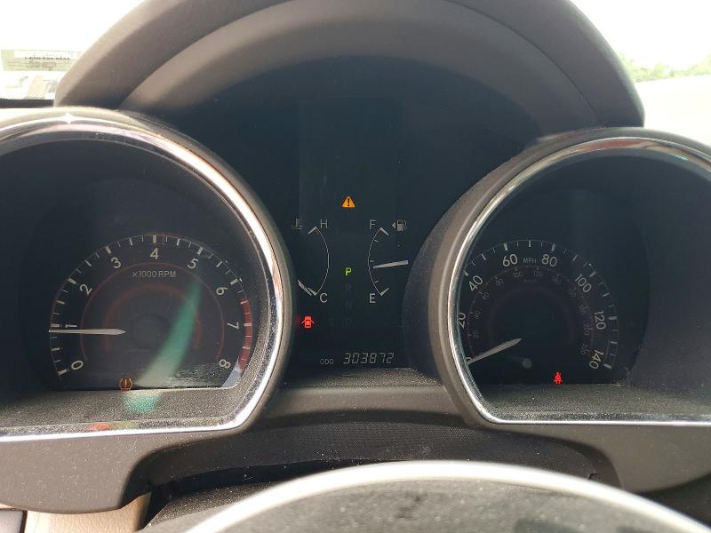2008 Toyota Highlander VIN JTEES42A782101416 COPART salvage auction — FRONT END, MO - SALVAGE CERTIFICATE OF TITLE, sold $70 on 2026-07-21 (photo 9)