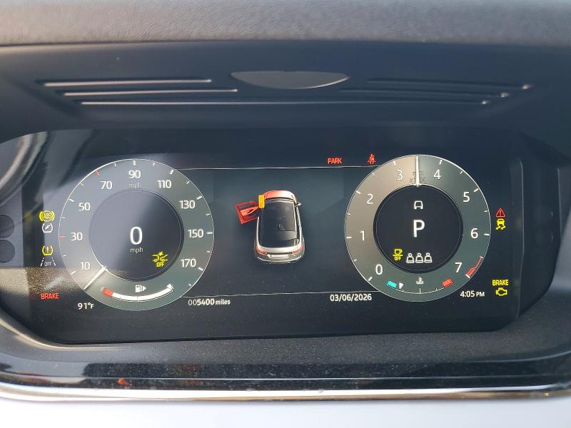 2024 Land rover Range rover evoque VIN SALZL2FX2RH242519 COPART salvage auction — FRONT END, CA - SALVAGE CERTIFICATE, sold $14,700 on 2026-07-14 (photo 9)