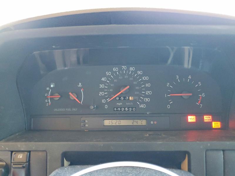 1997 Volvo 850 VIN YV1LW554XV2304186 COPART salvage auction — FRONT END, CA - SALVAGE CERTIFICATE, sold $125 on 2026-07-20 (photo 9)