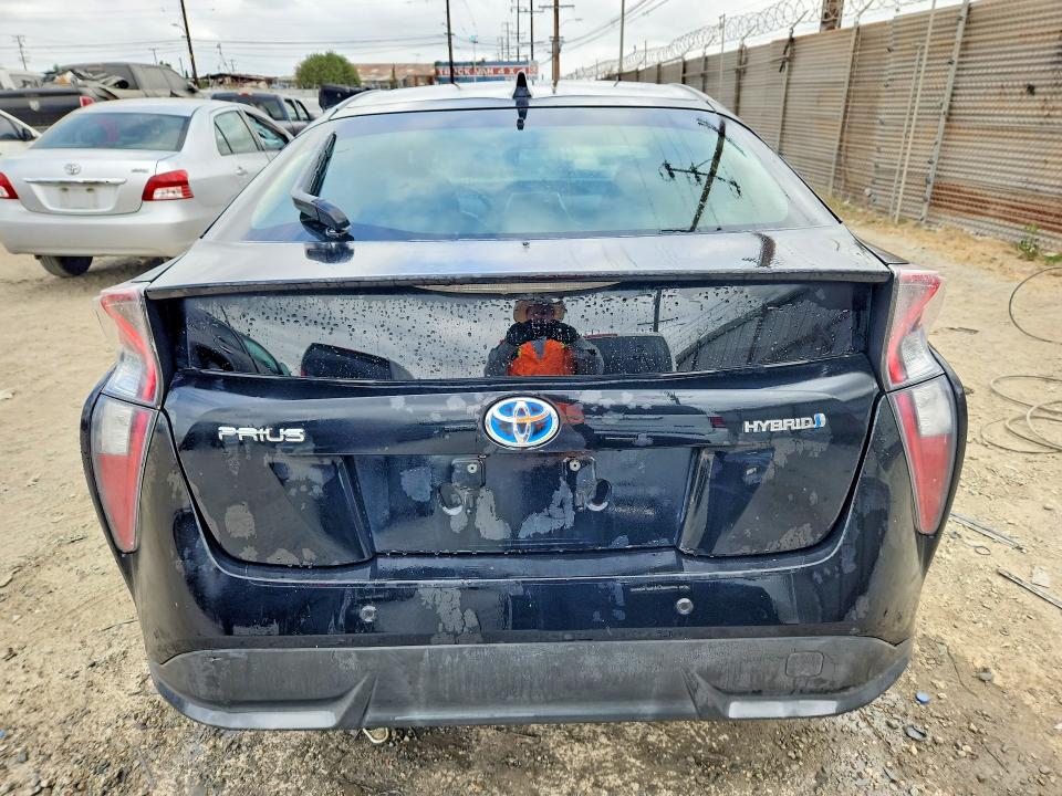 2016 Toyota Prius VIN JTDKARFU3G3504765 COPART salvage auction — FRONT END, Ca - Dlr/Dis/Exp Only Salvage Title, sold $2,150 on 2026-07-15 (photo 6)