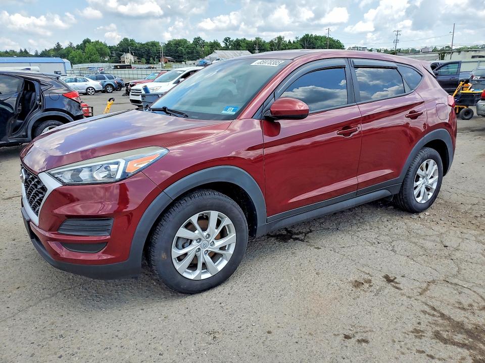 2019 Hyundai Tucson VIN KM8J2CA40KU003215 COPART salvage auction — REAR END, Salvage Title, sold $1,650 on 2026-07-24 (photo 1)