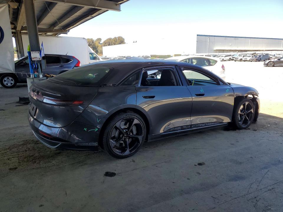 2025 Lucid VIN 50EA1PGA1SA001076 COPART salvage auction — FRONT END, CA - SALVAGE CERTIFICATE, sold $4,100 on 2026-07-30 (photo 3)