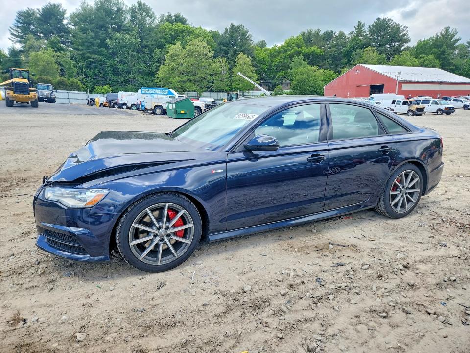 2018 Audi A6 VIN WAUF3AFC7JN108741 COPART salvage auction — FRONT END, Ma - Cert Of Title-Salvage, sold $4,600 on 2026-07-30 (photo 1)