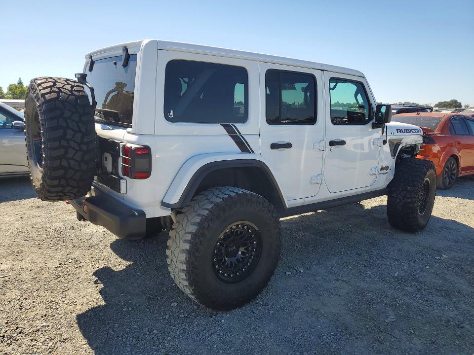 2018 Jeep Wrangler / VIN 1C4HJXFG3JW258394 COPART salvage auction — FRONT END, Ca - Salvage Certificate, sold $18,100 on 2026-07-02 (photo 3)