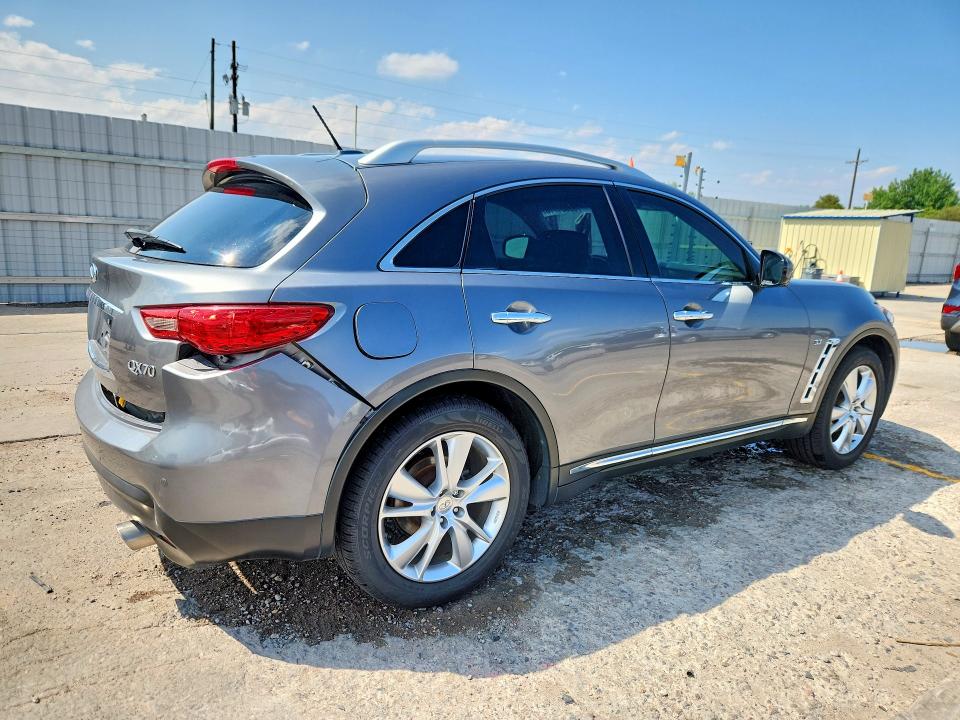 2014 Infiniti VIN JN8CS1MW9EM411946 COPART salvage auction — REAR END, Co - Salvage Title, sold $3,100 on 2026-07-22 (photo 3)