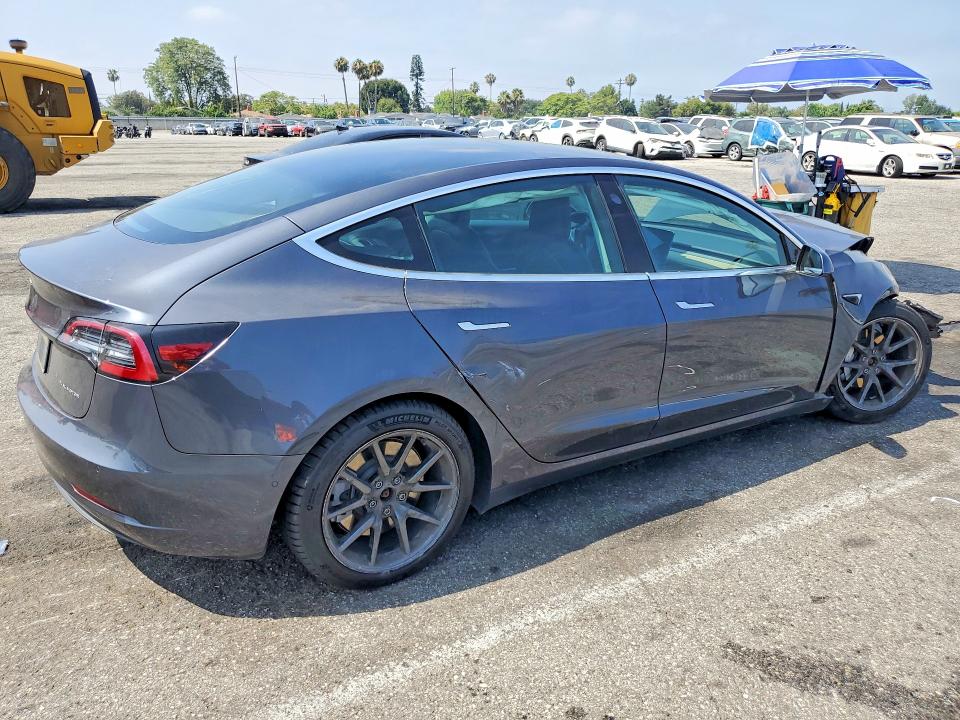 2019 Tesla Model 3 VIN 5YJ3E1EB5KF386823 COPART salvage auction — FRONT END, Ca - Salvage Certificate, sold $3,250 on 2026-07-07 (photo 3)