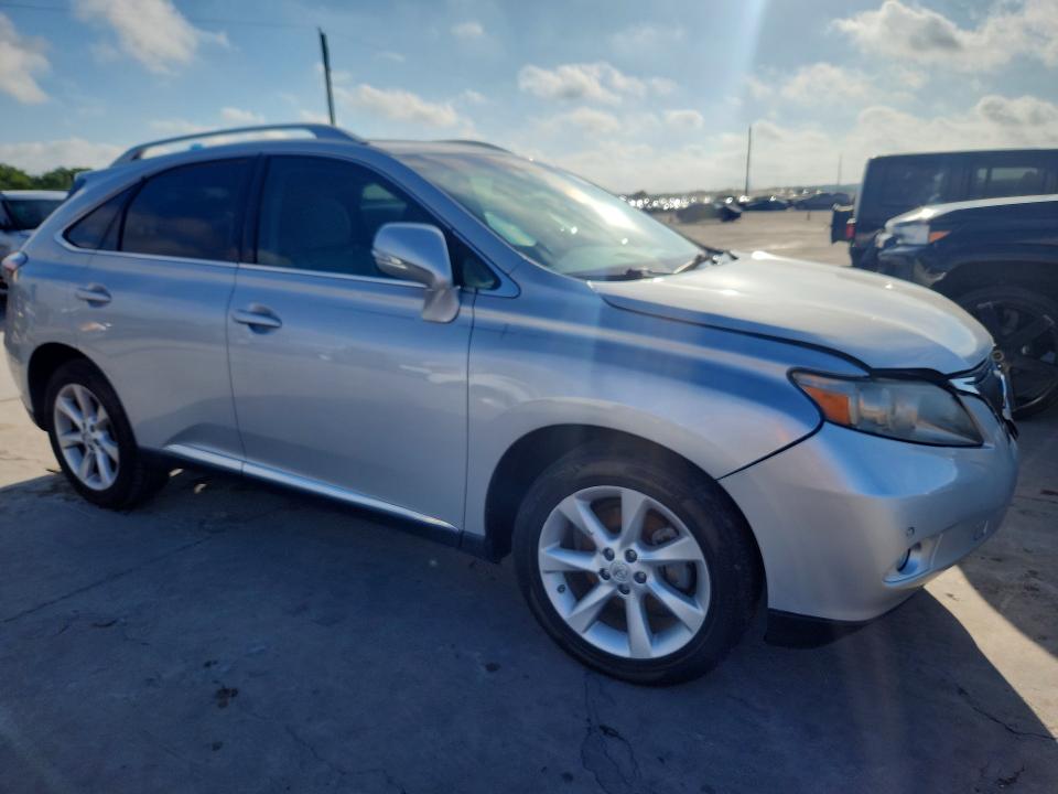 2011 Lexus Rx 350 VIN 2T2ZK1BA6BC060351 COPART salvage auction — FRONT END, TX - CERTIFICATE OF TITLE (P), sold $2,450 on 2026-07-02 (photo 4)