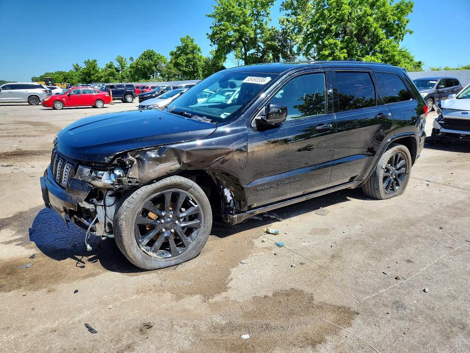 2018 Jeep VIN 1C4RJFAG3JC122855 COPART salvage auction — FRONT END, Mo - Salvage Certificate Of Title, sold $3,950 on 2026-08-04 (photo 1)