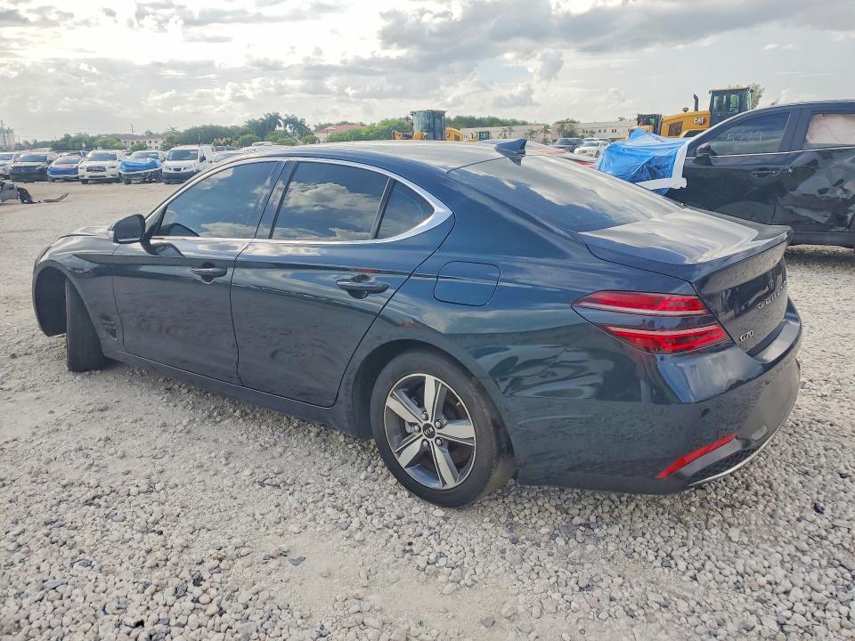 2023 Genesis G70 VIN KMTG34TA2PU106892 COPART salvage auction — FRONT END, Fl - Cert Of Title Slvg Rebuildable, sold $6,700 on 2026-07-21 (photo 2)