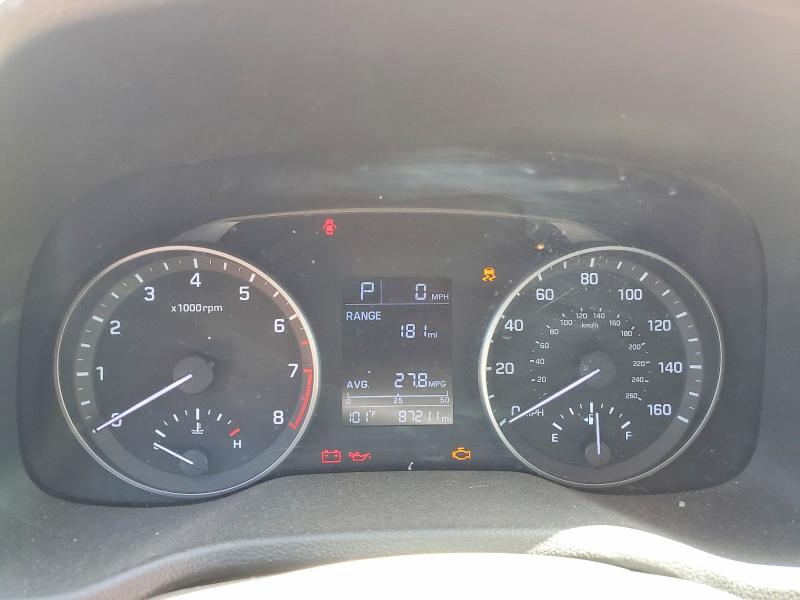 2017 Hyundai Elantra VIN KMHD74LF5HU409177 COPART salvage auction — SIDE, Az - Cert Of Title - Salvage, sold $1,150 on 2026-07-02 (photo 9)