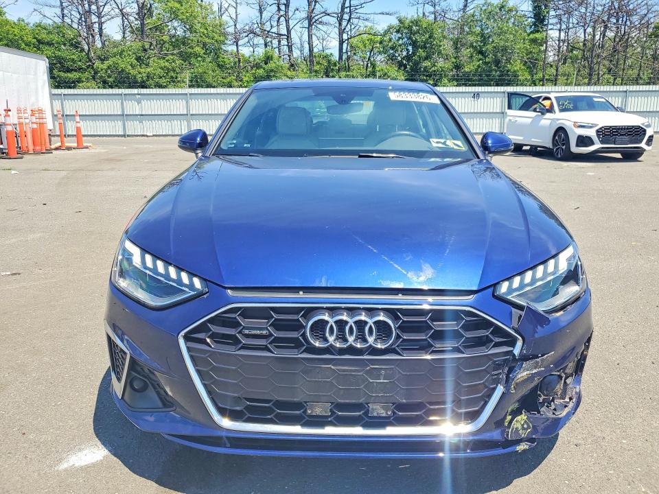 2024 Audi A4 VIN WAUDAAF49RN011588 COPART salvage auction — FRONT END, NY - MV-907A SALVAGE CERTIFICATE, sold $11,800 on 2026-09-04 (photo 5)