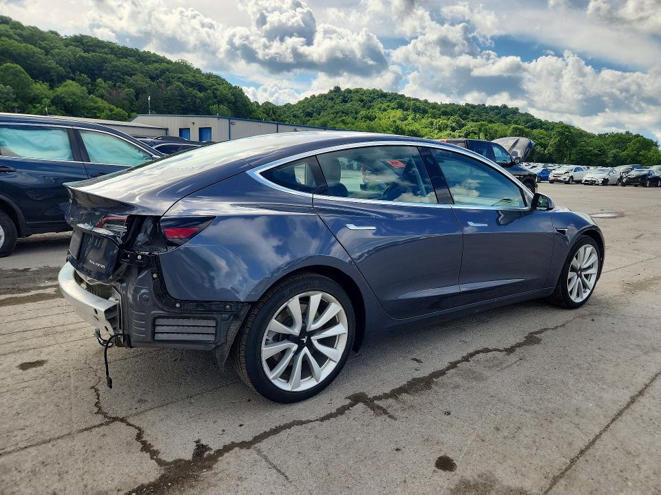 2019 Tesla Model 3 VIN 5YJ3E1EB9KF364713 COPART salvage auction — SIDE, PA - CERTIFICATE OF SALVAGE, sold $6,600 on 2026-07-02 (photo 3)