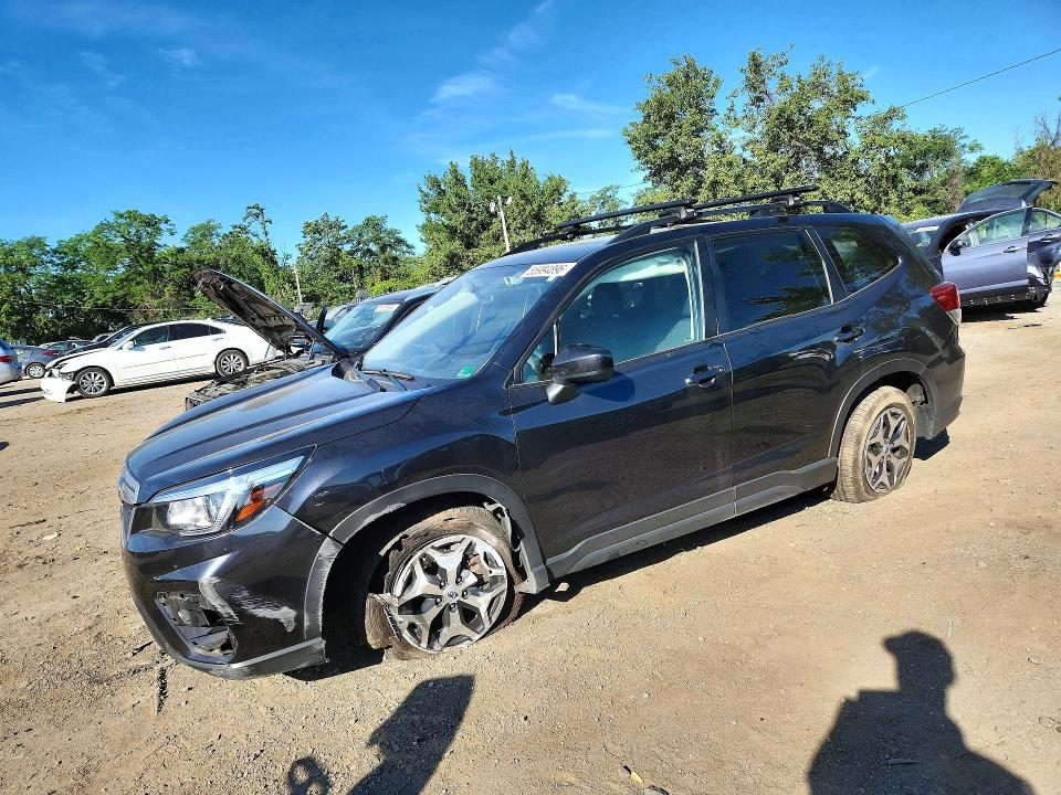 2019 Subaru Forester VIN JF2SKAGC9KH410911 COPART salvage auction — FRONT END, Md - Cert Of Salvage > 75% Damage, sold $3,250 on 2026-07-07 (photo 1)