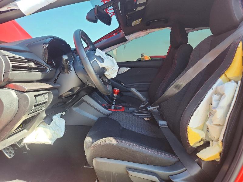 2022 Subaru Wrx VIN JF1VBAF61N9031364 COPART salvage auction — FRONT END, CA - SALVAGE CERTIFICATE, sold $5,400 on 2026-07-31 (photo 7)
