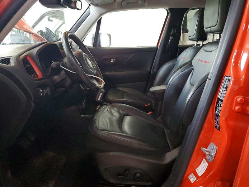 2021 Jeep Renegade VIN ZACNJDC14MPM12451 COPART salvage auction — REAR END, Pa - Certificate Of Salvage, sold $4,550 on 2026-08-05 (photo 7)