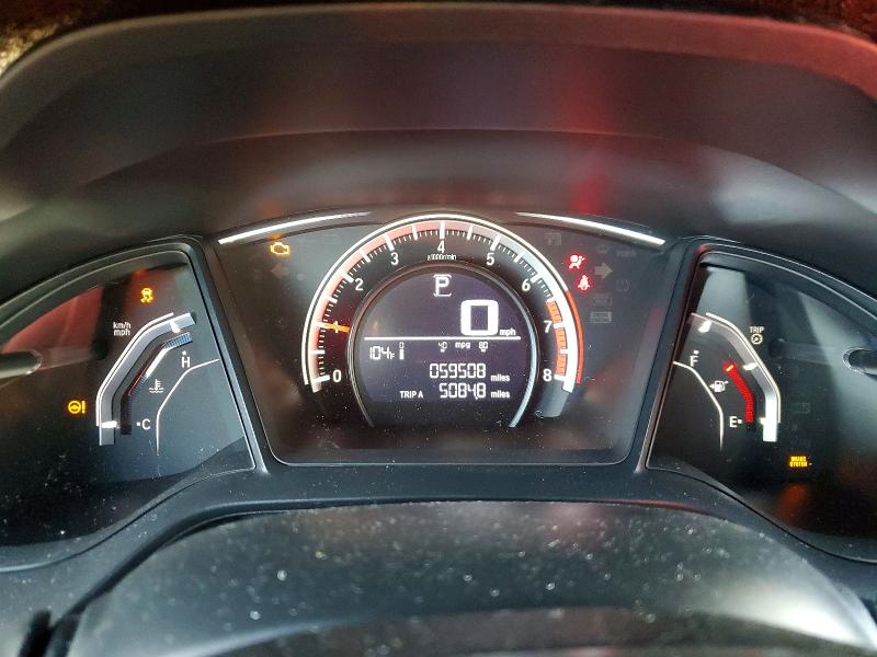 2018 Honda Civic VIN SHHFK7H4XJU204312 COPART salvage auction — FRONT END, Fl - Cert Of Title Slvg Rebuildable, sold $6,700 on 2026-07-09 (photo 9)