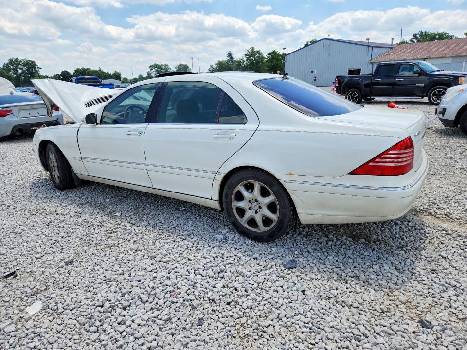 2003 Mercedes-benz S class VIN WDBNG83J23A338193 COPART salvage auction — FRONT END, Oh - Cert Of Title-Salvage, sold $500 on 2026-07-07 (photo 2)