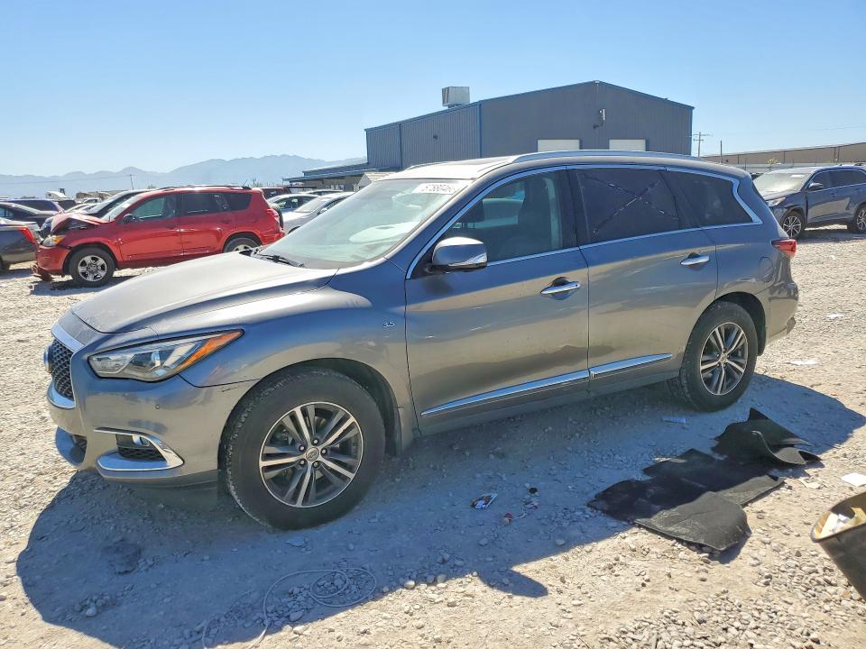 2017 Infiniti Qx60 VIN 5N1DL0MM6HC516309 COPART salvage auction — MINOR DENT/SCRATCHES, Ut - Certificate Of Title, sold $1,700 on 2026-07-02 (photo 1)