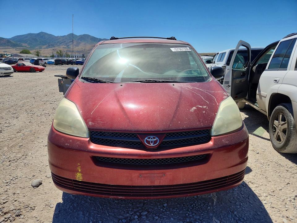2005 Toyota Sienna VIN 5TDZA23C65S297172 COPART salvage auction — REAR END, Ut - Certificate Of Title, sold $350 on 2026-07-10 (photo 5)