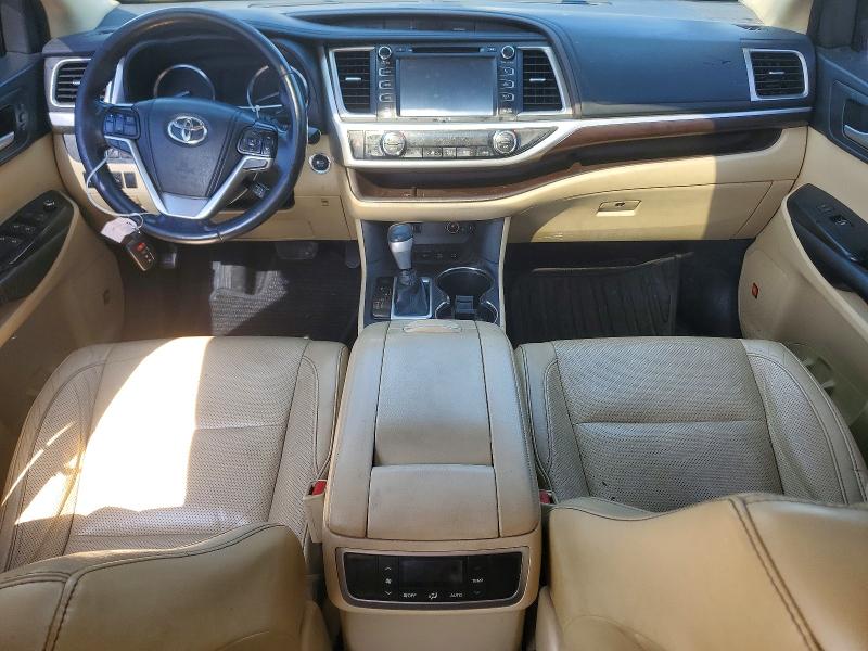 2015 Toyota VIN 5TDDKRFH5FS088210 COPART salvage auction — REAR END, Il - Salvage Certificate, sold $225 on 2026-07-23 (photo 8)