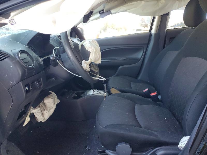 2024 Mitsubishi Mirage VIN ML32AUHJ1RH019989 COPART salvage auction — ALL OVER, Fl - Cert Of Title Slvg Rebuildable, sold $975 on 2026-07-30 (photo 7)