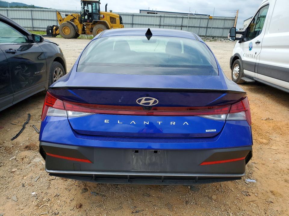 2025 Hyundai Elantra VIN KMHLM4DJ1SU145163 COPART salvage auction — FRONT END, Va - Cert Of Title - Salvage, sold $6,900 on 2026-07-17 (photo 6)