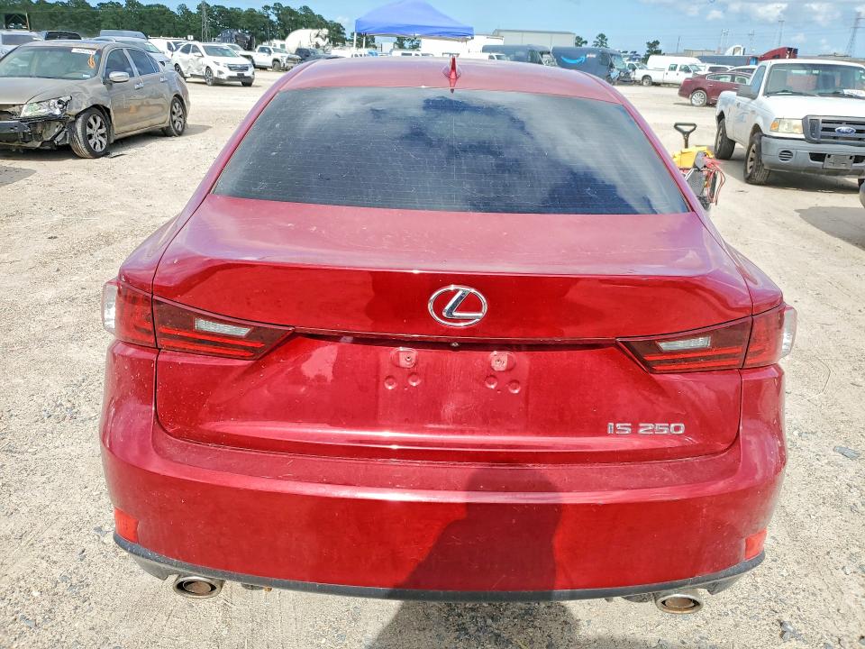 2015 Lexus Is VIN JTHBF1D20F5066440 COPART salvage auction — WATER/FLOOD, Tx - Salvage Title-Flood Damage, sold $2,000 on 2026-07-07 (photo 6)