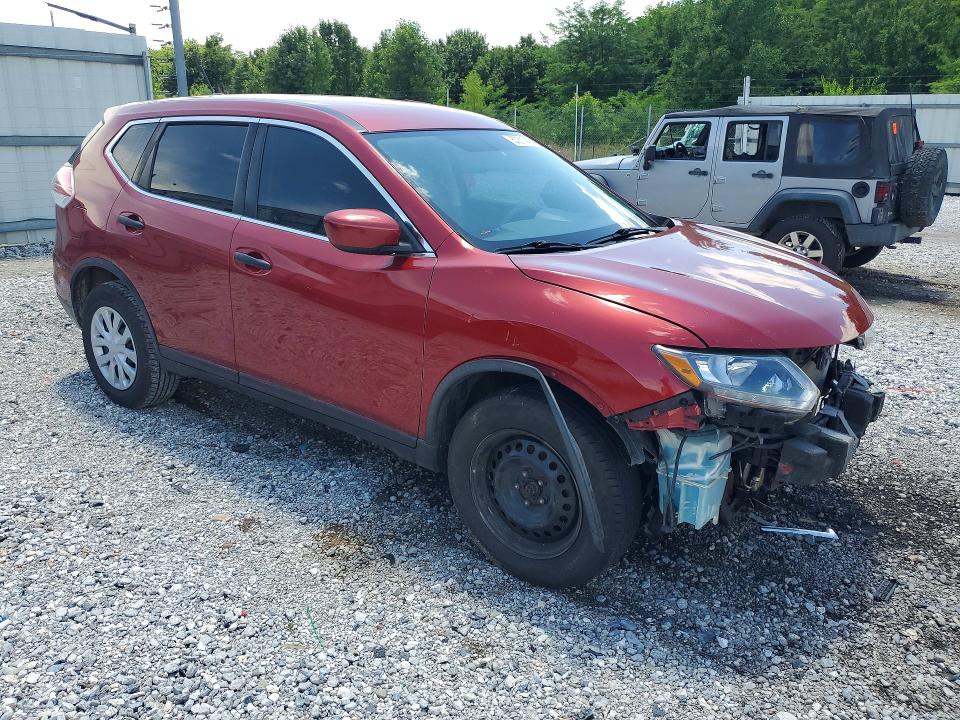 2016 Nissan Rogue VIN KNMAT2MV6GP697446 COPART salvage auction — WATER/FLOOD, MO - SALVAGE CERTIFICATE OF TITLE, sold $350 on 2026-07-27 (photo 4)