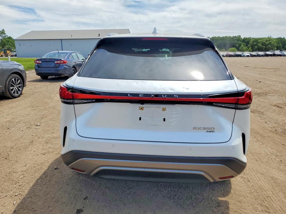 2023 Lexus Rx VIN 2T2BAMCA6PC038006 COPART salvage auction — HAIL, Oh - Cert Of Title-Salvage, sold $27,750 on 2026-07-02 (photo 6)