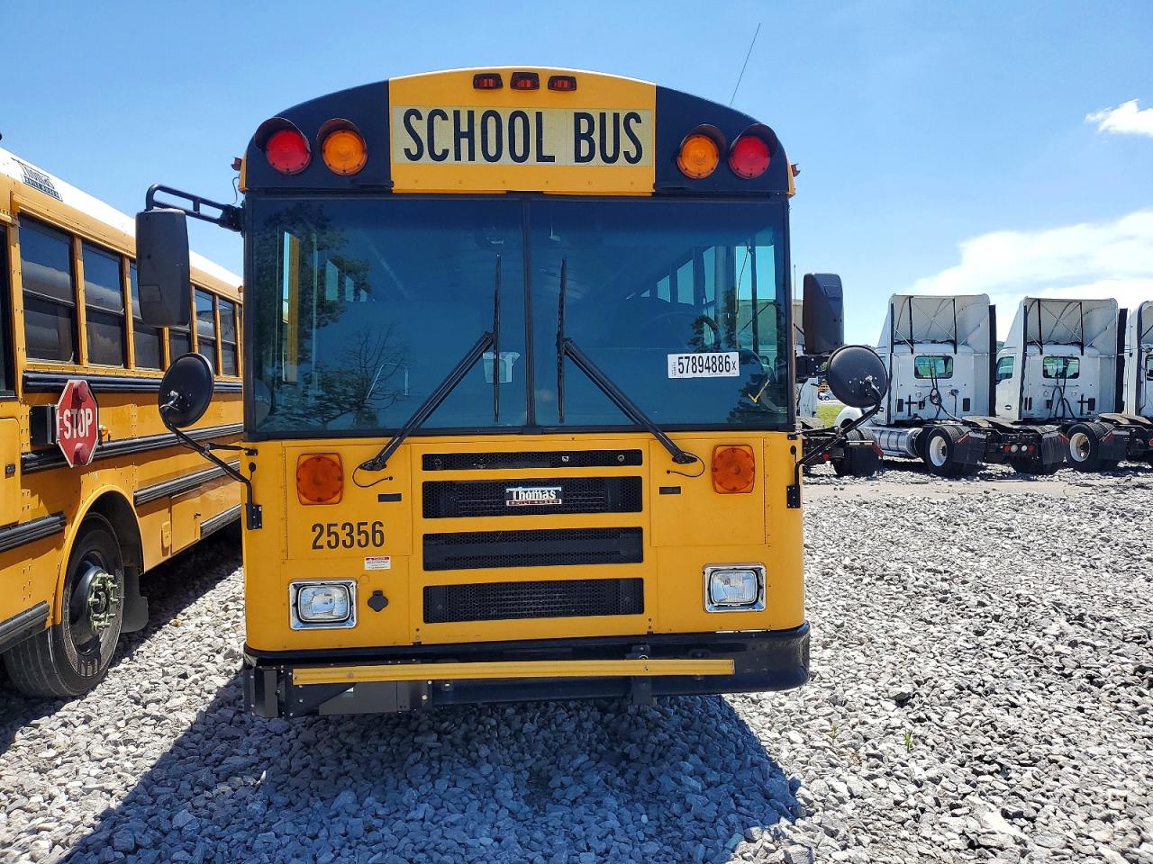 2012 Thomas Saf-t-line VIN 1T88S4E22C1143138 COPART salvage auction — Normal Wear, TN - CERTIFICATE OF TITLE, sold $2,000 on 2026-09-08 (photo 9)