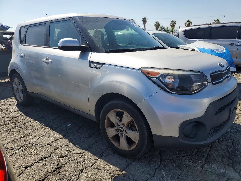 2018 Kia Soul VIN KNDJN2A20J7622091 COPART salvage auction — MINOR DENT/SCRATCHES, Ca - Cert Of Title-Salvaged, sold $2,050 on 2026-07-09 (photo 4)