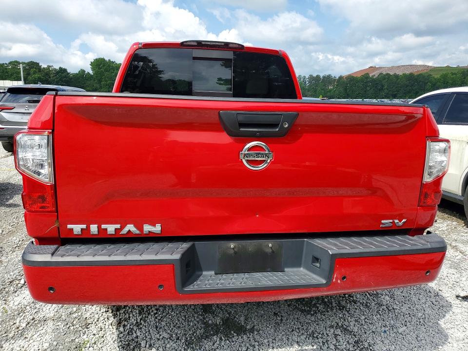 2021 Nissan TITAN VIN 1N6AA1EF5MN512346 COPART salvage auction — MECHANICAL, Ga - Certificate Of Title, sold $7,000 on 2026-07-28 (photo 6)