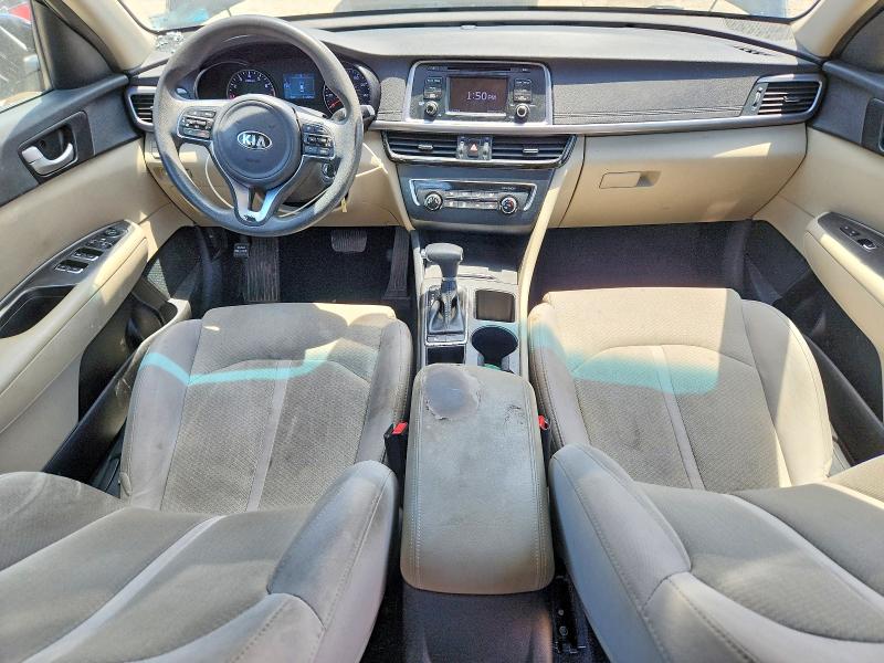 2016 Kia Optima VIN 5XXGT4L31GG046755 COPART salvage auction — FRONT END, Ky - Cert Of Title-Salvage, sold $1,400 on 2026-07-23 (photo 8)