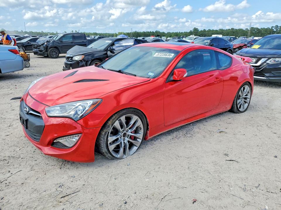 2016 Hyundai VIN KMHHU6KJ8GU132731 COPART salvage auction — UNDERCARRIAGE, TX - SALVAGE VEHICLE TITLE, sold $2,900 on 2026-07-21 (photo 1)