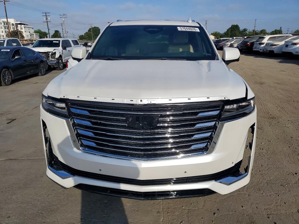 2021 Cadillac Escalade VIN 1GYS4BKLXMR273331 COPART salvage auction — FRONT END, Oh - Dis/Dlr/Exp Only Salvage Title, sold $18,900 on 2026-07-29 (photo 5)