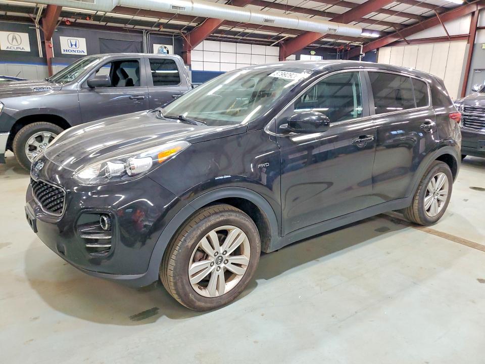 2017 Kia Sportage VIN KNDPMCACXH7249194 COPART salvage auction — MINOR DENT/SCRATCHES, Ct - Certificate Of Title, sold $4,300 on 2026-07-27 (photo 1)