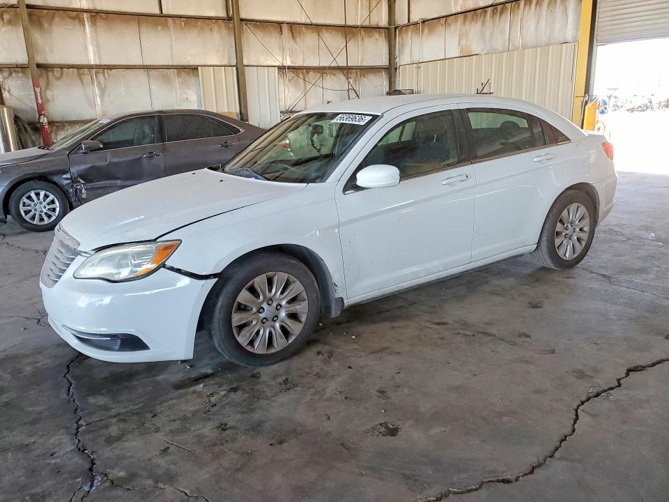 2014 Chrysler 200 VIN 1C3CCBAB3EN212759 COPART salvage auction — FRONT END, Az - Certificate Of Title (P), sold $475 on 2026-07-27 (photo 1)