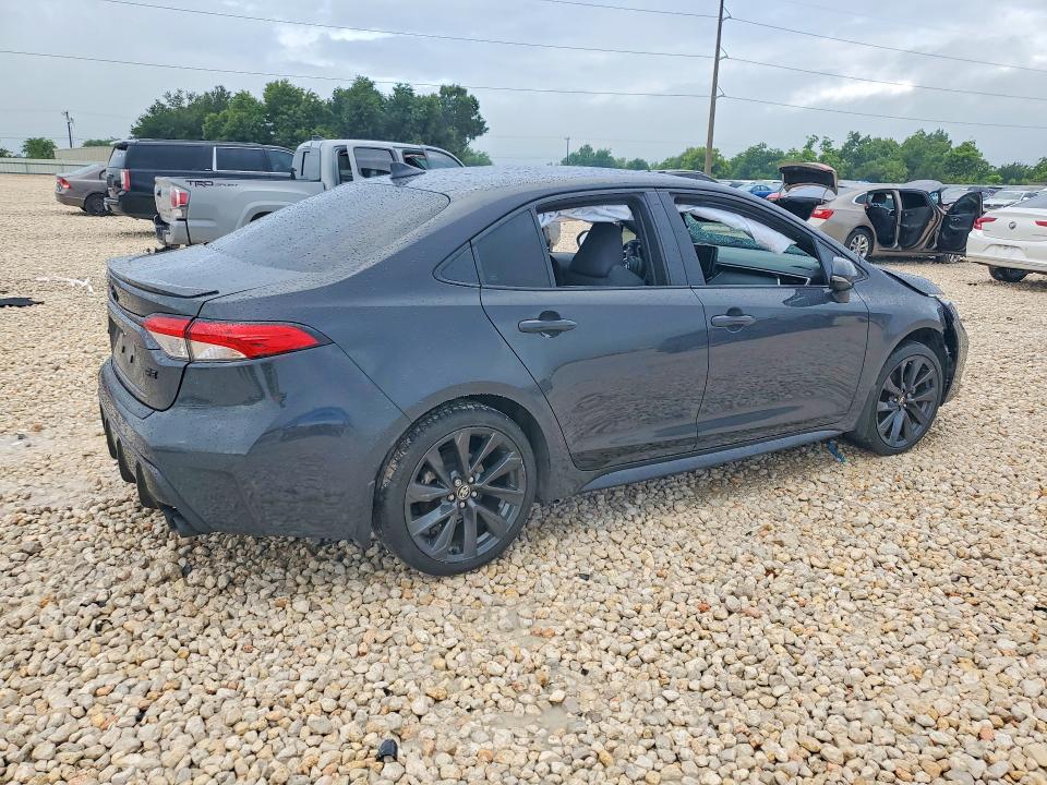 2025 Toyota VIN 5YFS4MCE9SP234769 COPART salvage auction — FRONT END, Tx - Salvage Vehicle Title, sold $4,050 on 2026-07-09 (photo 3)