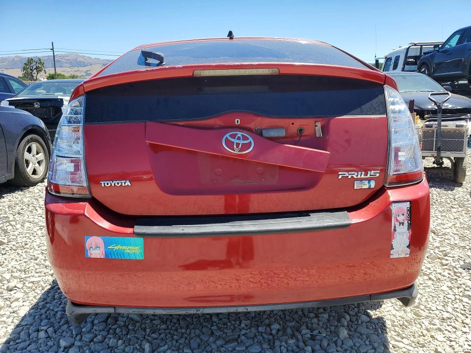2007 Toyota Prius VIN JTDKB20U173273460 COPART salvage auction — FRONT END, Ca - Salvage Certificate, sold $60 on 2026-07-28 (photo 6)
