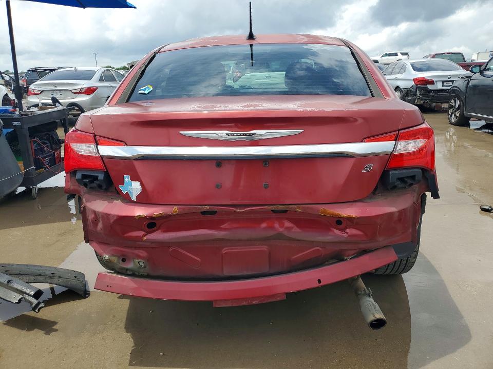 2014 Chrysler VIN 1C3CCBBB6EN197883 COPART salvage auction — REAR END, Tx - Salvage Vehicle Title, sold $775 on 2026-07-09 (photo 6)