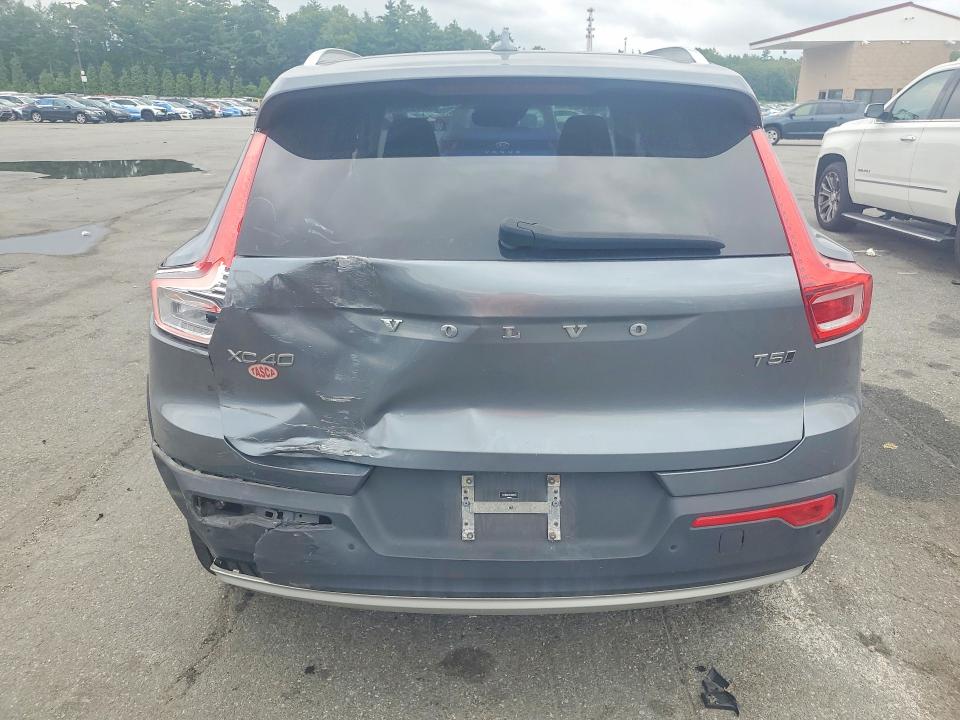 2019 Volvo Xc40 VIN YV4162UK6K2091645 COPART salvage auction — REAR END, Wv - Salvage Certificate, sold $325 on 2026-07-21 (photo 6)
