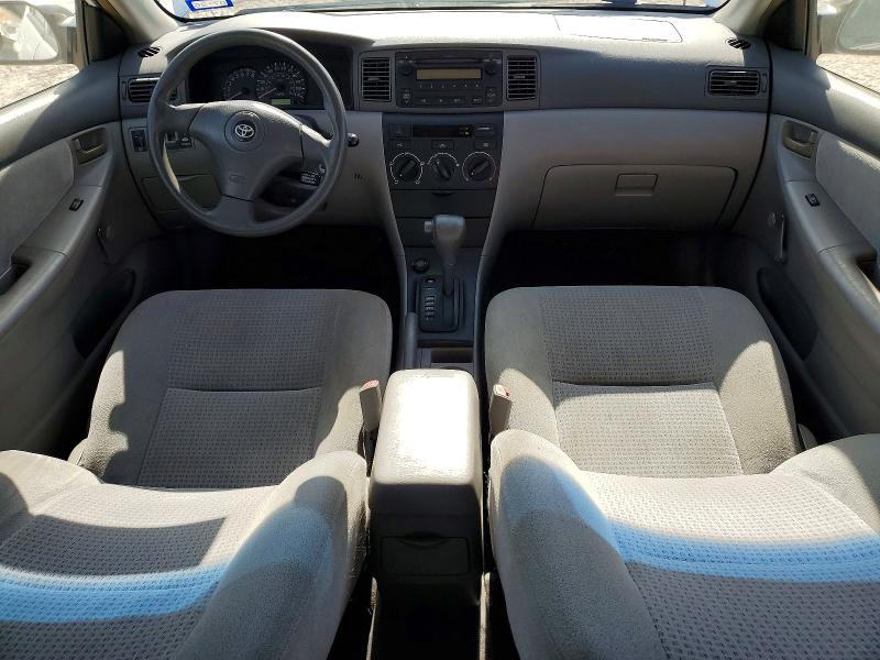 2005 Toyota Corolla VIN JTDBR32E552056195 COPART salvage auction — FRONT END, TX - SALVAGE VEHICLE TITLE (P), sold $1,150 on 2026-07-31 (photo 8)