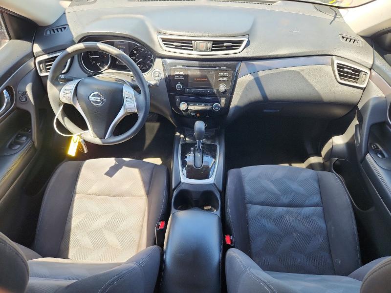 2016 Nissan Rogue VIN KNMAT2MT9GP727165 COPART salvage auction — MINOR DENT/SCRATCHES, Nv - Certificate Of Title, sold $6,800 on 2026-07-02 (photo 8)