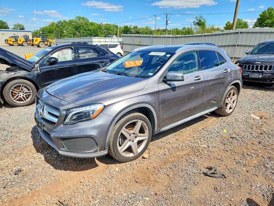 2015 Mercedes-benz Gla-klasse VIN WDCTG4GB2FJ060446 COPART salvage auction — FRONT END, MO - CERT OF TITLE-REPOSSESSED, sold $4,100 on 2026-07-07 (photo 1)