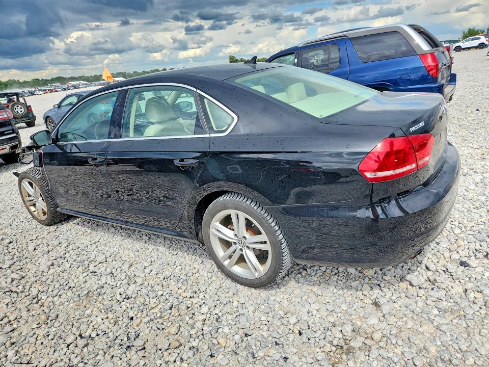 2014 Volkswagen Passat VIN 1VWBS7A34EC033185 COPART salvage auction — FRONT END, Mi - Certificate Of Title, sold $850 on 2026-07-23 (photo 2)